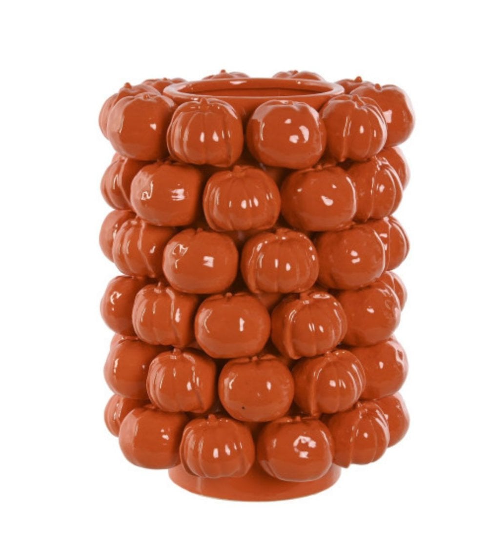 Jarrón de Cerámica de Mandarinas de 30 cm