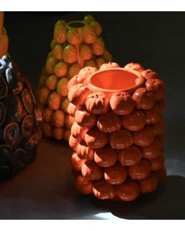 Jarrón Naranja de Mandarinas de Gres
