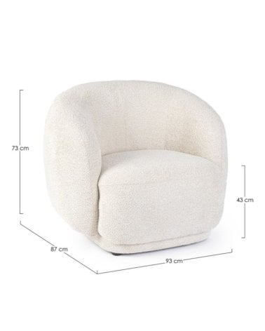 Sillón Tecla de Borreguillo