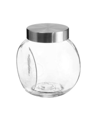 Tarro Inclinado con Tapa de Acero Inoxidable de 1,5 L