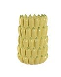Jarrón Amarillo de Plátanos de Gres