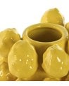 Jarrón cerámico Amarillo, Pitallas
