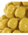 Jarrón cerámico Amarillo, Pitallas