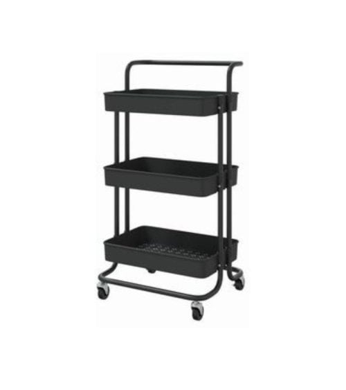 Camarera  Carrito de cocina con Ruedas, Metálica