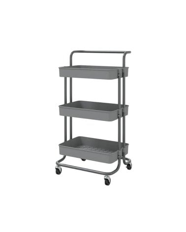 Camarera  Carrito de cocina con Ruedas, Metálica