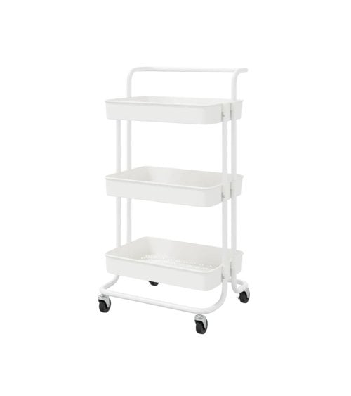 Camarera  Carrito de cocina con Ruedas, Metálica