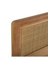 Cabecero para cama de 90cm de Ratán y Madera de Paulonia