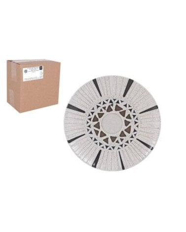 Plato de Postre de Cerámica Barroc