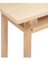 Tocador de Madera Arden con Espejo Circular