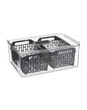 Organizador de Frigorifico Tidy 2 Compartimientos