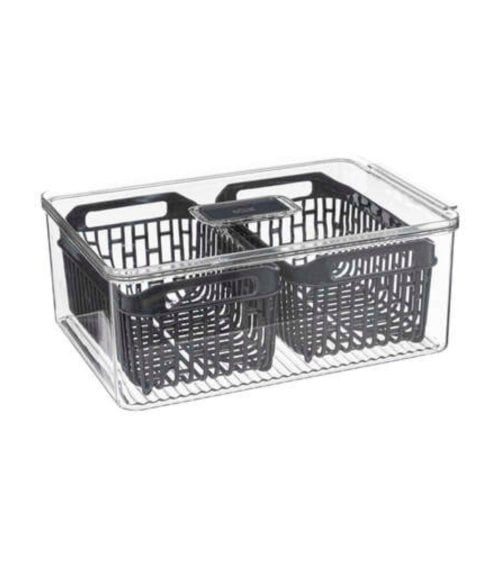 Organizador de Frigorifico - Modelo Tidy 2 Compartimientos