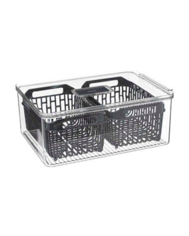 Organizador de Frigorifico - Modelo Tidy 2 Compartimientos