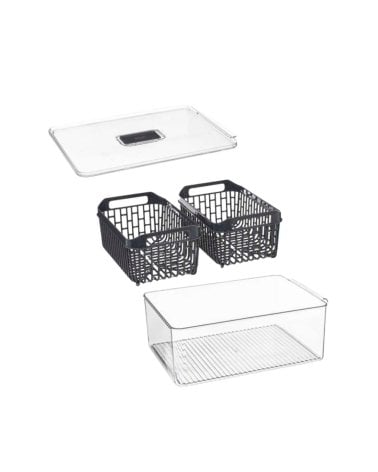 Organizador de Frigorifico Tidy 2 Compartimientos