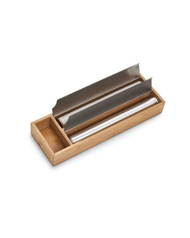 Dispensador de Rollos de Cocina de Bambú