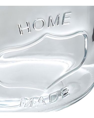 Tarro con Tapa de Acero Inoxidable de 1 L