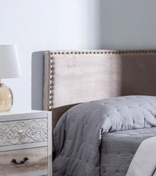 Cabecero de Suave Beige con...
