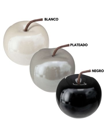 Manzana de Cerámica Decorativa Celine de 10 Cm