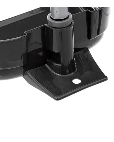 Escoba y Recogedor Gris con Soporte