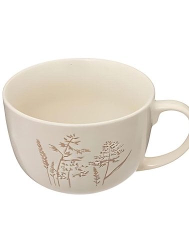 Taza Floral Beige Elsa
