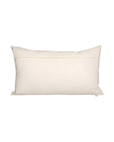 Cojín con Tejido de Macramé