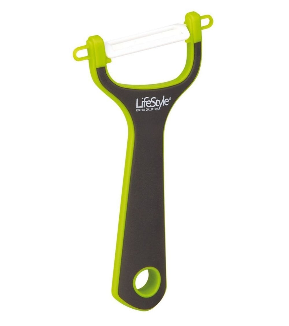 Pelador Cerámico con Mango de Silicona