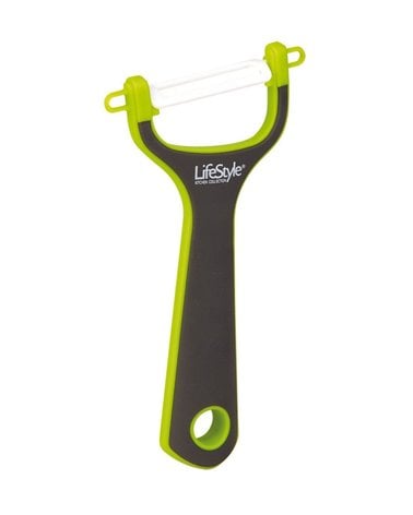 Pelador Cerámico con Mango de Silicona