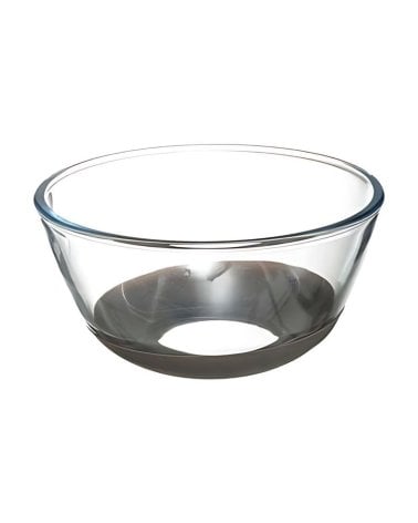 Bol de Cristal con Base de Silicona Antideslizante