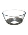 Bol de Cristal con Base de Silicona Antideslizante