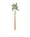 Medidor de Altura de Madera Diseño de Palmera