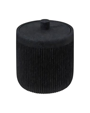 Caja Redonda Onyx para Algodon