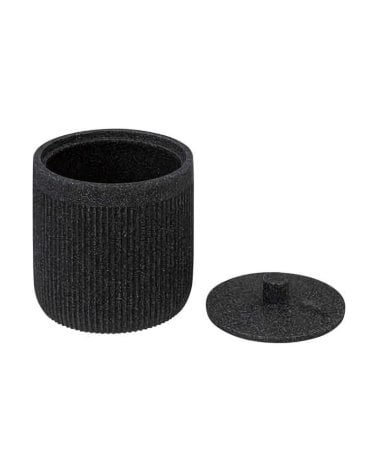 Caja Redonda Onyx para Algodon