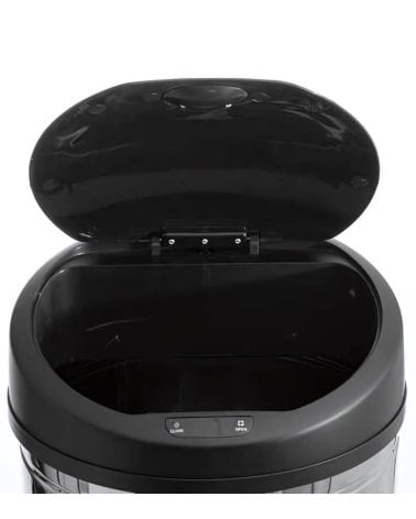 Cubo de Basura Automático de Acero Inox y Metal