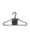 Set de 10 Perchas de Metal Gris