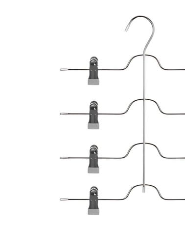 Percha de 4 Niveles para Pantalones con Pinzas