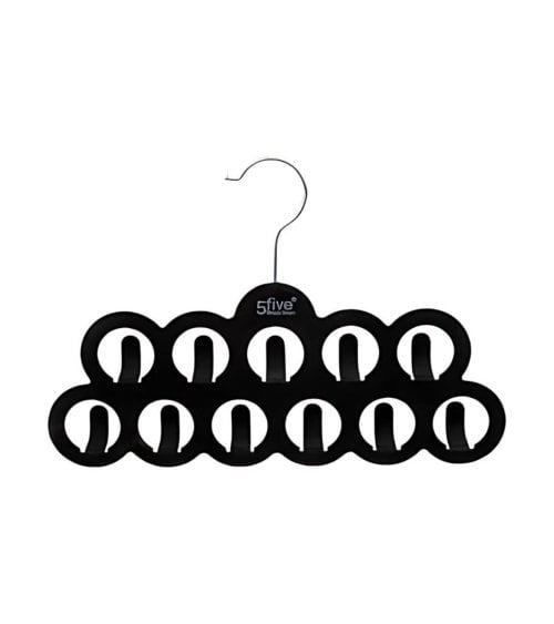 Percha Para Cinturon De Fieltro Negro