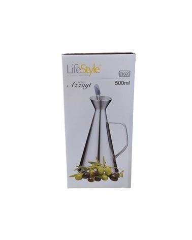 Aceitera Antigoteo de Acero Inoxidable Azzayt