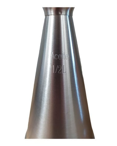 Aceitera Antigoteo de Acero Inoxidable Azzayt