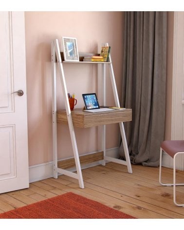 Escritorio Olympia con Repisa y Cajón de MDF