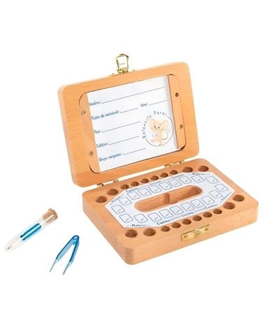 Caja para Guardar Primeros Dientes con Marco de Foto