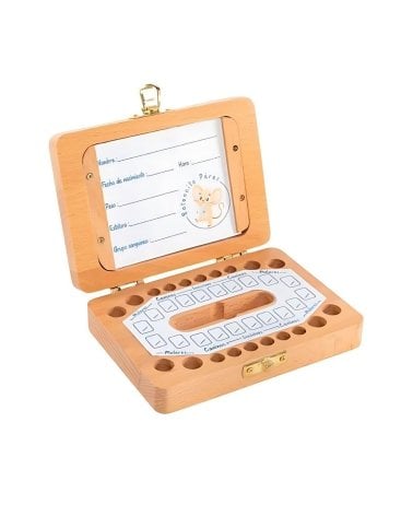 Caja para Guardar Primeros Dientes con Marco de Foto