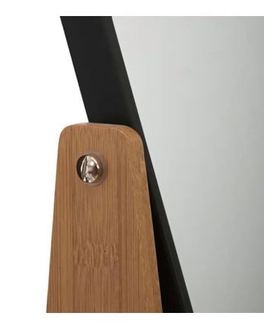 Espejo de Mesa Rectangular de Bambú