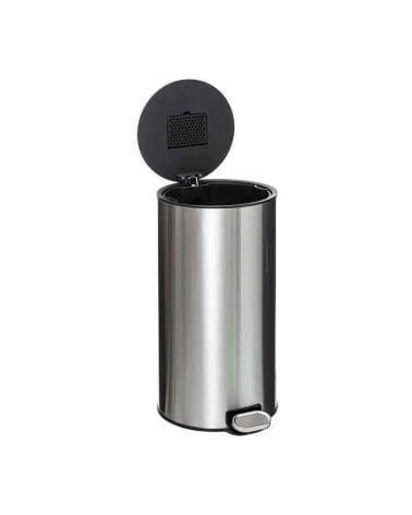 Cubo de Basura con Pedal de Acero Inox