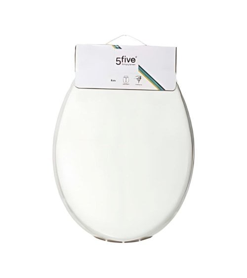 Tapa y Asiento para Inodoro de Madera blanca