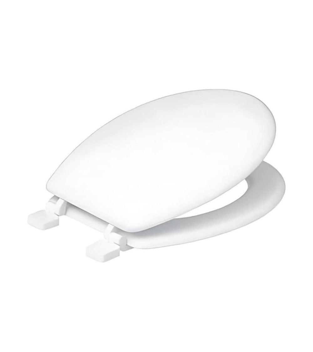 Tapa y Asiento para Inodoro de Madera blanca