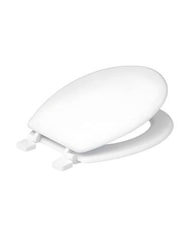 Tapa y Asiento para Inodoro de Madera blanca