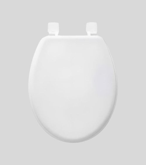 Tapa y Asiento para Inodoro de Madera blanca