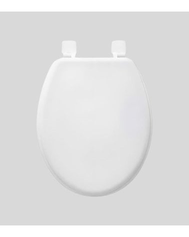 Tapa y Asiento para Inodoro de Madera blanca