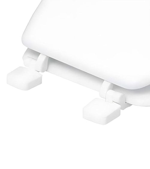 Tapa y Asiento para Inodoro de Madera blanca