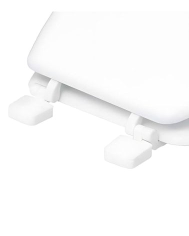 Tapa y Asiento para Inodoro de Madera blanca