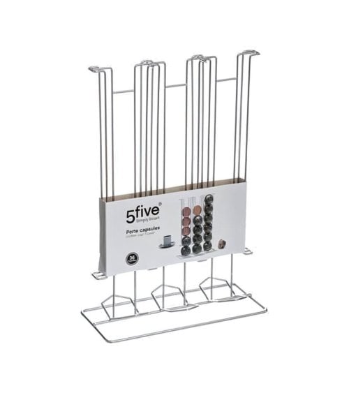 Portacápsulas Fijo Cromado para 36 Cápsulas Dolce Gusto